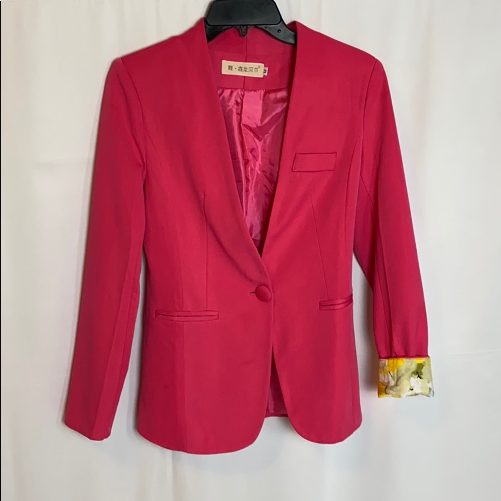 Professional Blazer Hot Pink